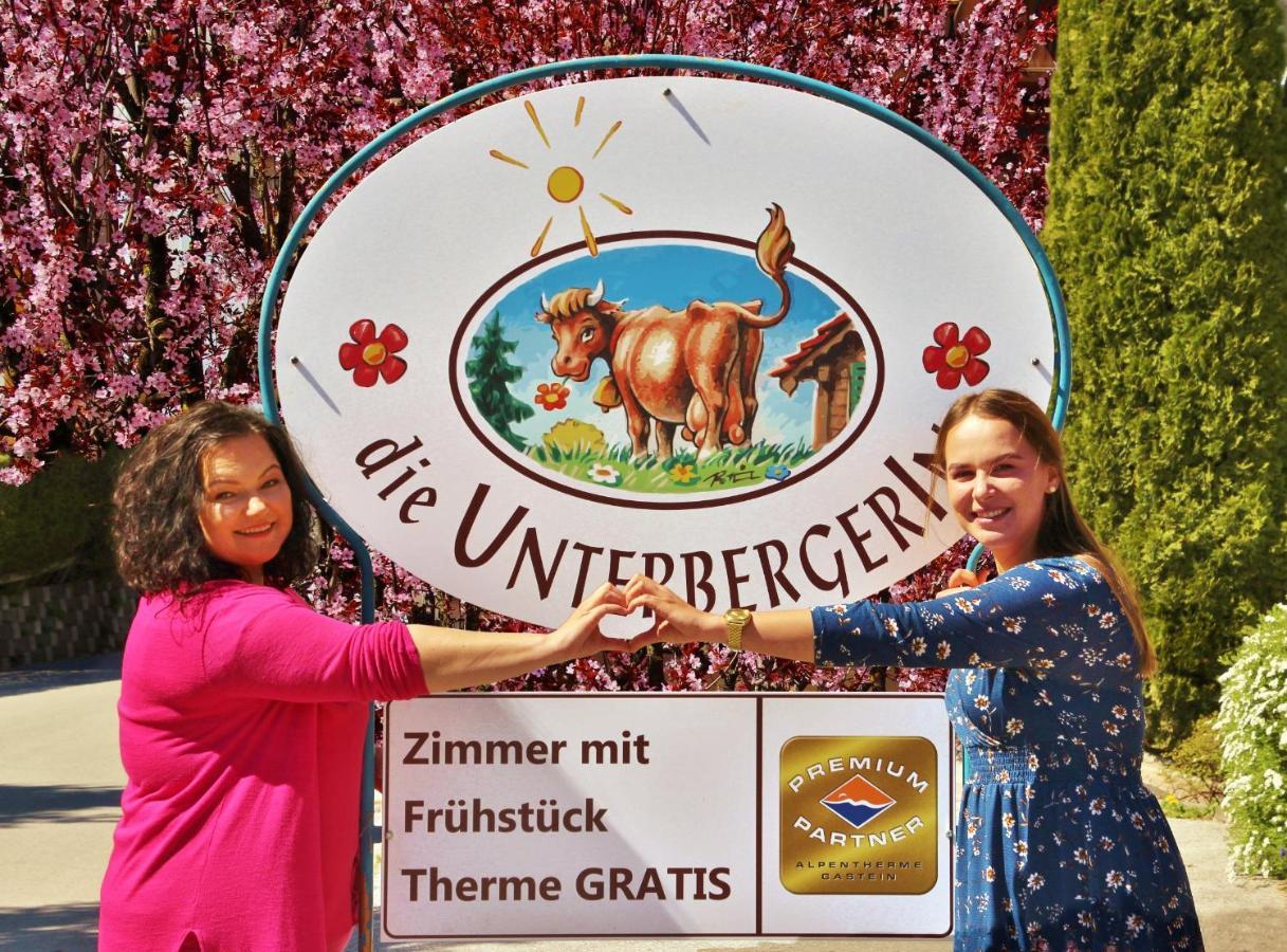 Bauernhofhotel "Die Unterbergerin" - Zimmer Mit Fruehstueck Und Ferienwohnungen In Gastein Mit Gratis Thermeneintritt Dorfgastein Dış mekan fotoğraf